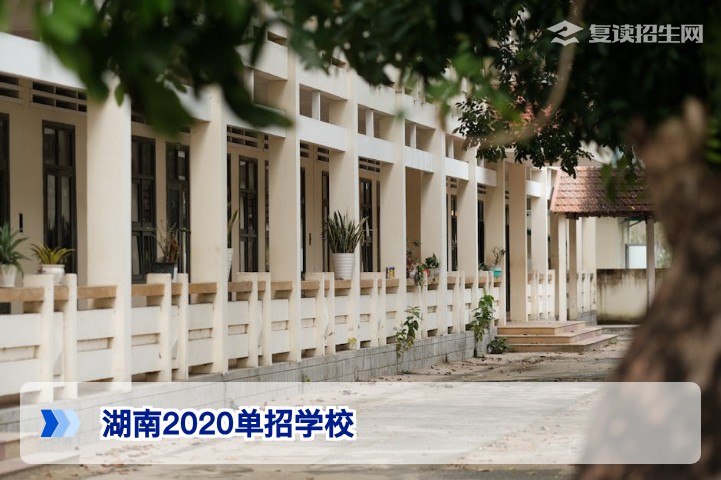 湖南2020年单招学校全解析：招生院校、专业设置与录取回顾